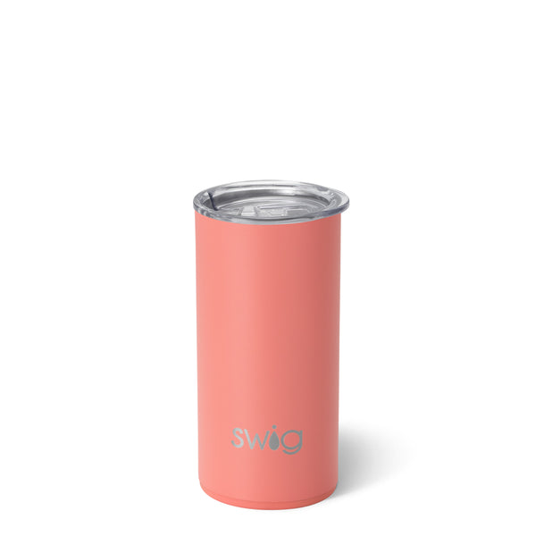 Swig Life 12oz Coral Insulated Slim Tumbler