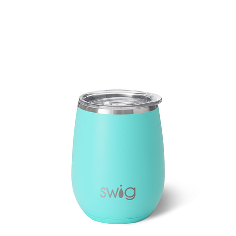 White Stemless Wine Cup (14oz)