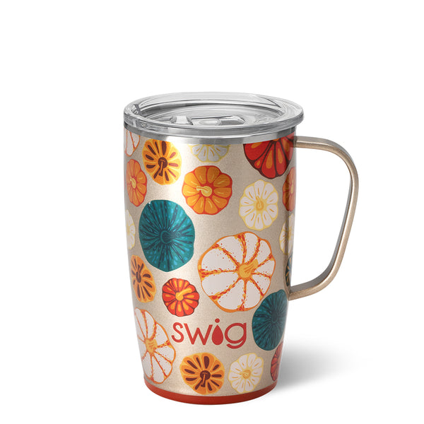 Swig Life 18oz Fall Harvest Insulated Travel Mug with Handle