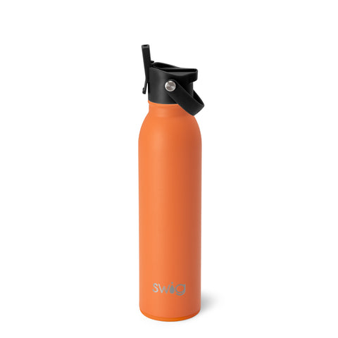 Fanzone Navy + Orange Straw Tumbler (32oz)