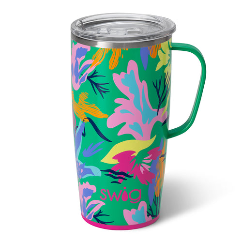 Swig Life 22oz Paradise Insulated Travel Mug with Handle