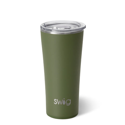 Olive Slim Tumbler 12oz