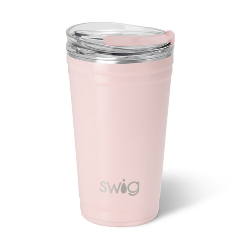 Shimmer Ballet Flip + Sip Slim Tumbler 12oz