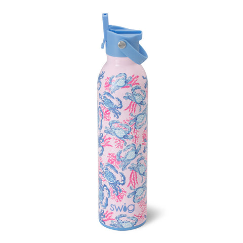 Let's Go Girls Flip + Sip Slim Tumbler (12oz)