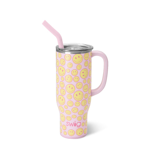 Swig Life 30oz Oh Happy Day Insulated Mega Mug with Handle