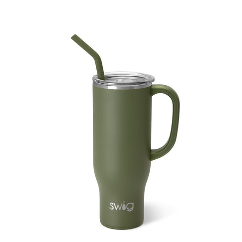 Olive Slim Tumbler 12oz