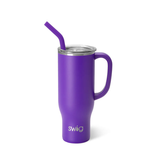 Swig Life 30oz Purple Insulated Mega Mug with Handle