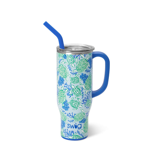 Swig Life 30oz Shell Yeah Insulated Mega Mug with Handle