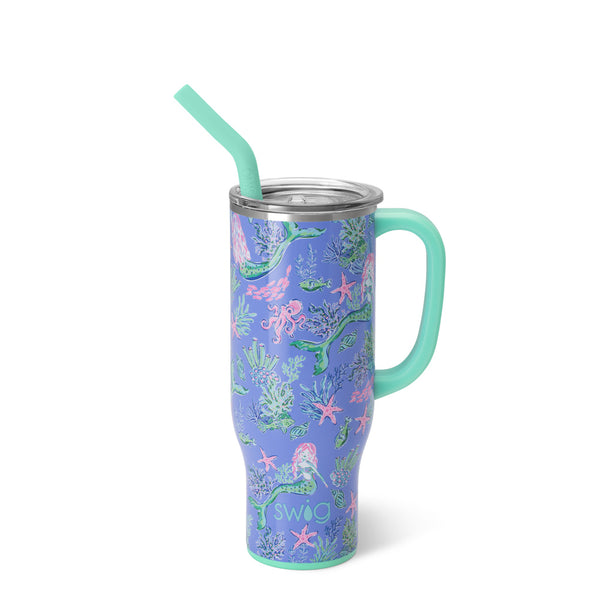 Swig Life 30oz Under the Sea Insulated Mega Mug with Handle