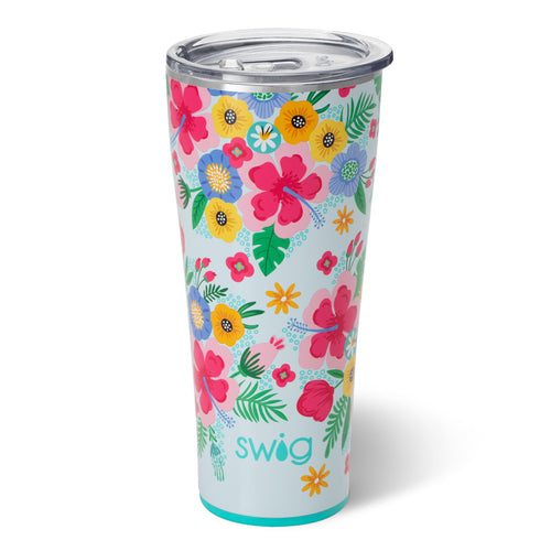 Swig Life 32oz Island Bloom Insulated Tumbler