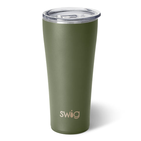 Olive Slim Tumbler 12oz