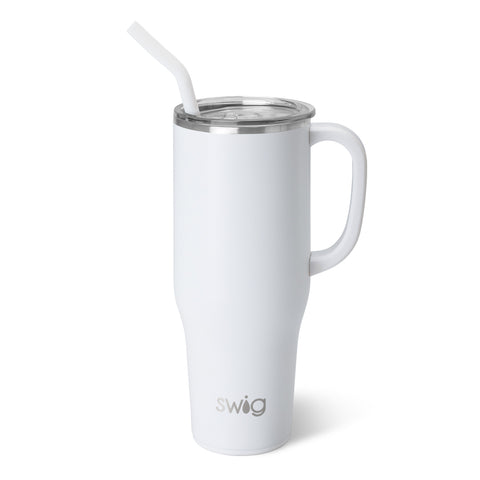 White Slim Tumbler 12oz