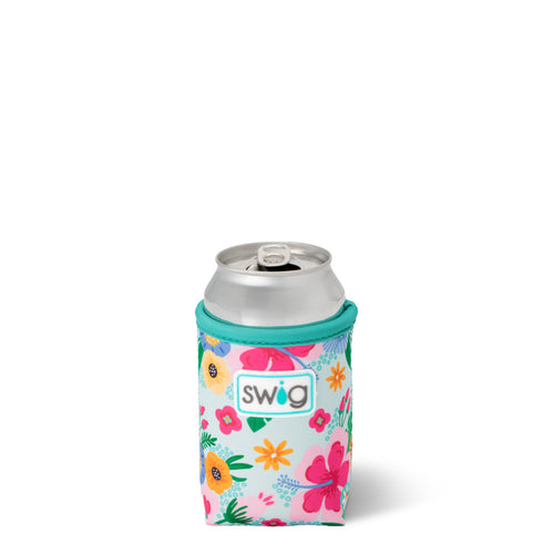 Swig Life Island Bloom Insulated Neoprene Can Coolie