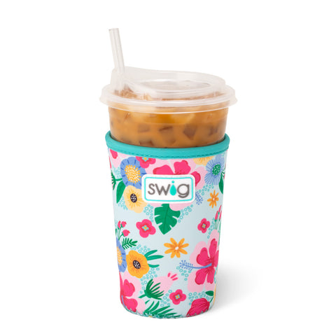 Island Bloom Flip + Sip Slim Tumbler 12oz