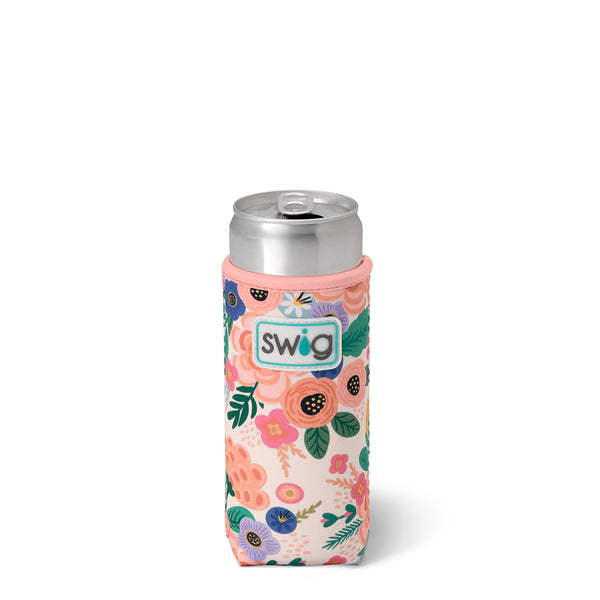 Swig Life Full Bloom Insulated Neoprene Slim Can Coolie