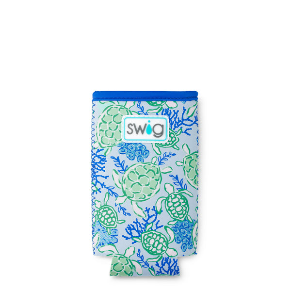 Swig Life Shell Yeah Insulated Neoprene Slim Can Coolie Flat Lay