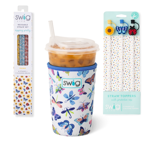 Butterfly Bliss Flip + Sip Bottle 26oz