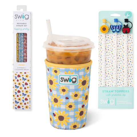 Picnic Reusable Straw Set