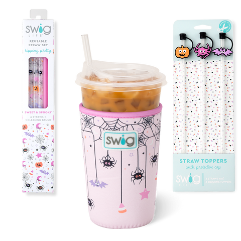 Sweet and Spooky Iced Cup Coolie