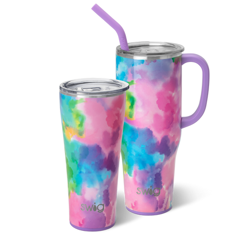 Swig Life Cloud Nine Mega Set including a 32oz Cloud Nine Tumbler and a 40oz Cloud Nine Mega Mug