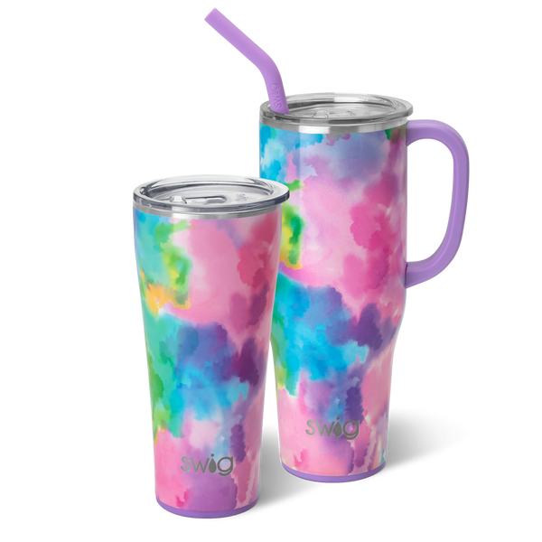 Swig Life Cloud Nine Mega Set including a 32oz Cloud Nine Tumbler and a 40oz Cloud Nine Mega Mug