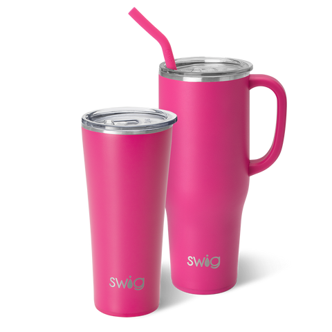 Hot Pink Mega Mug 40oz