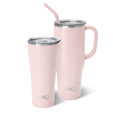 Shimmer Ballet Flip + Sip Slim Tumbler 12oz