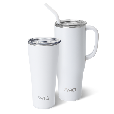 White Mega Mug 40oz