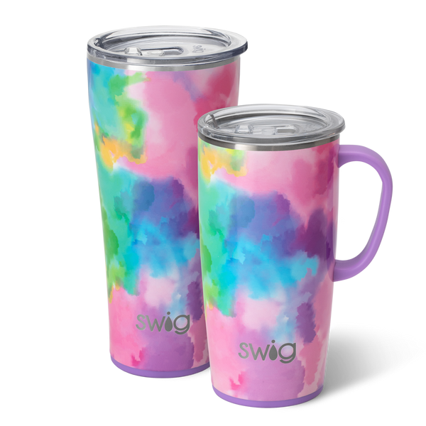 Swig Life Cloud Nine XL Set including a 22oz Cloud Nine Travel Mug and a 32oz Cloud Nine Tumbler