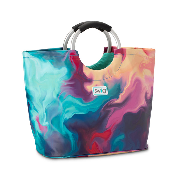 Swig Life Aura Loopi Tote Bag with cushioned aluminum loop handle