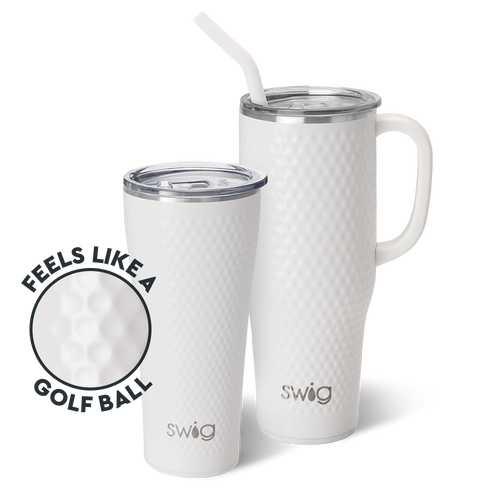 Swig Life Golf Partee Mega Set including a 32oz Golf Partee Tumbler and a 40oz Golf Partee Mega Mug