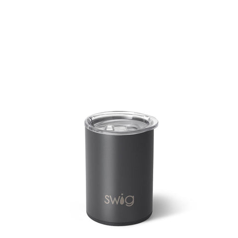 Grey Flip + Sip Slim Tumbler 12oz