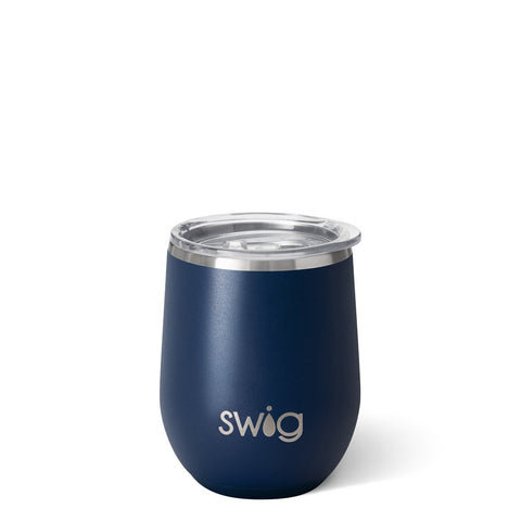 Navy Short Tumbler (12oz)