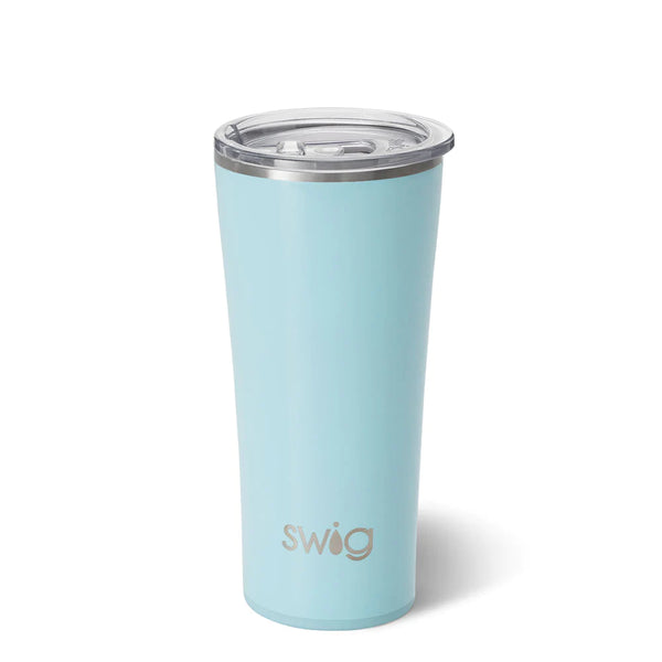 Swig Life 22oz Shimmer Aquamarine Insulated Tumbler