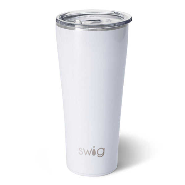 Swig Life 32oz Shimmer White Insulated Tumbler