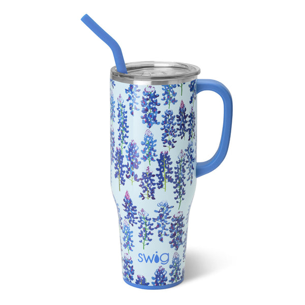 Swig Life 40oz Bluebonnet Insulated Mega Mug with Handle