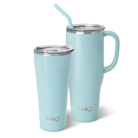 Shimmer Aquamarine Mega Mug (40oz)